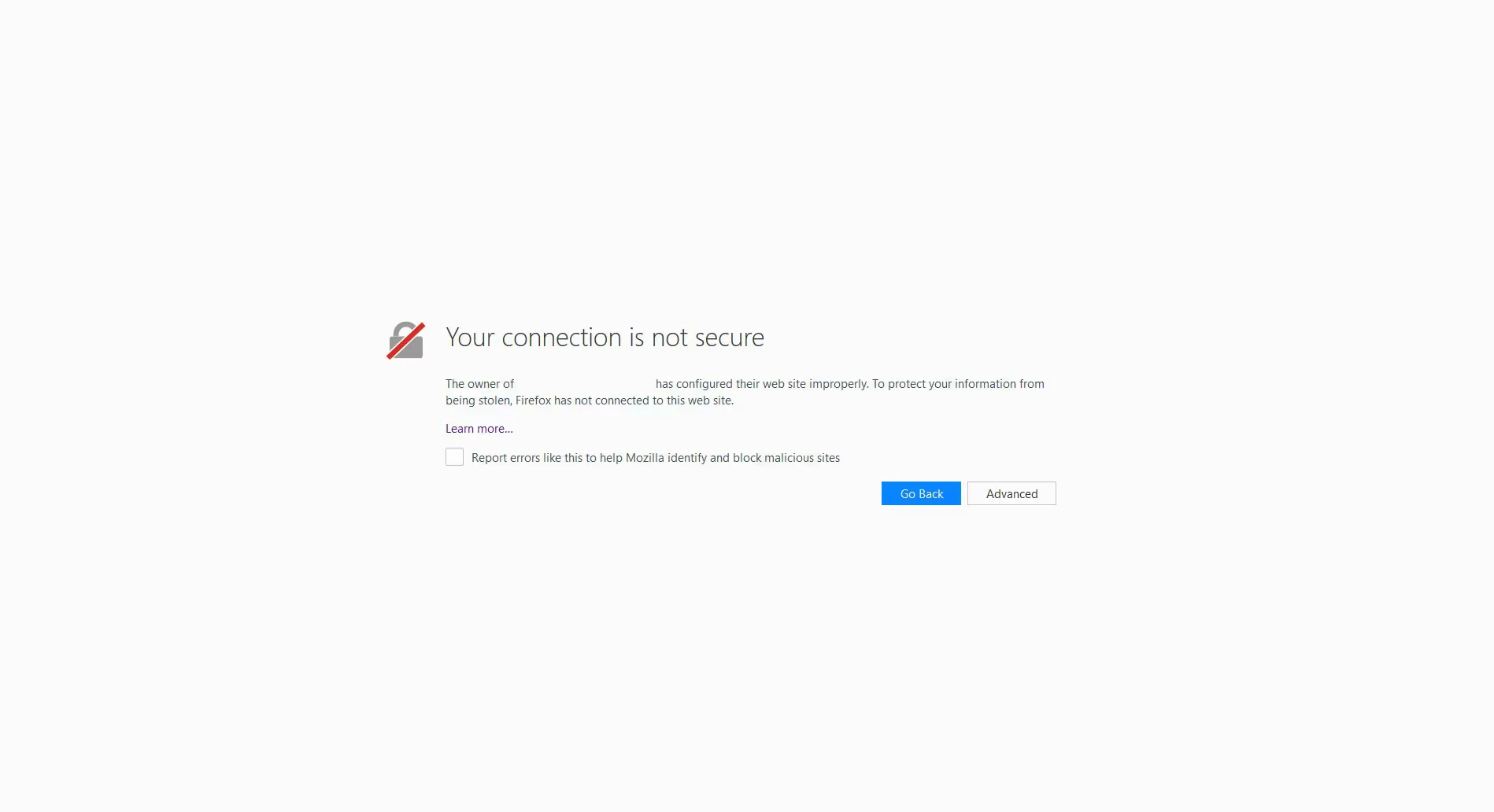 http not secure